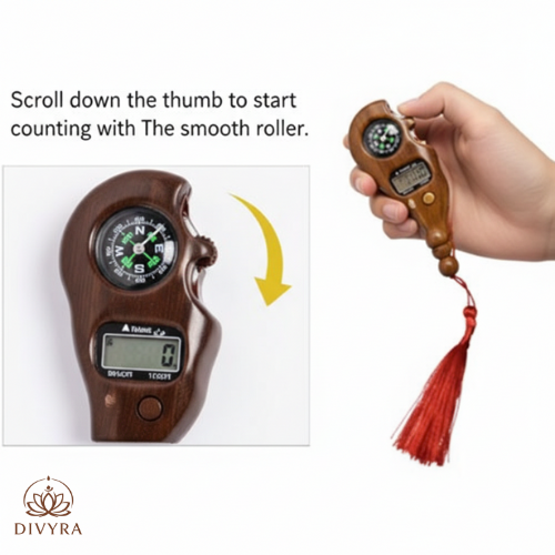 Naam Jap Digital Counter (108 Japa & Mantra Counting Machine) | Divyra